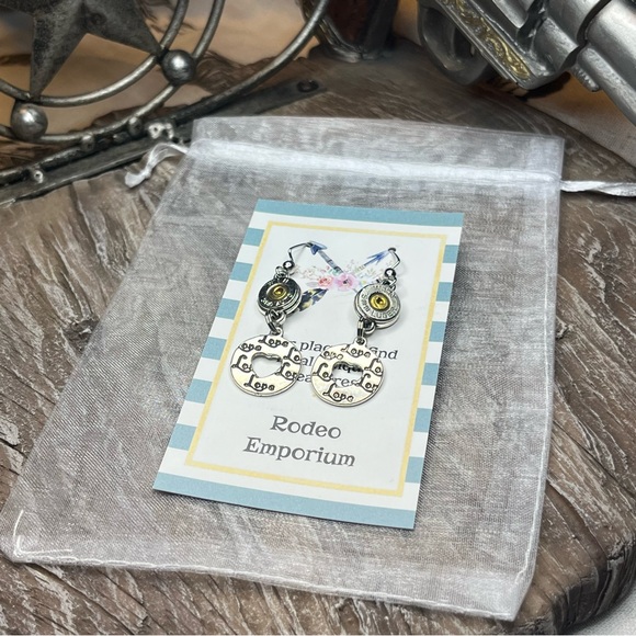 Bullet Dangly Cowgirl Collection Earrings - Picture 6 of 8